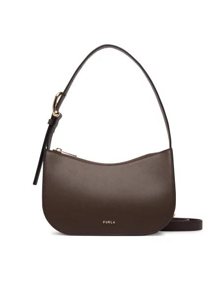 Furla Дамска чанта Sara Small Тъмнокафяв