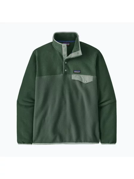 Pocnitură ușor pulover Patagonia din fleece verde