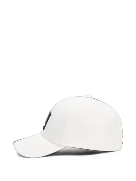 Baseball sapka Karl Lagerfeld Jeans autogrammal fehér