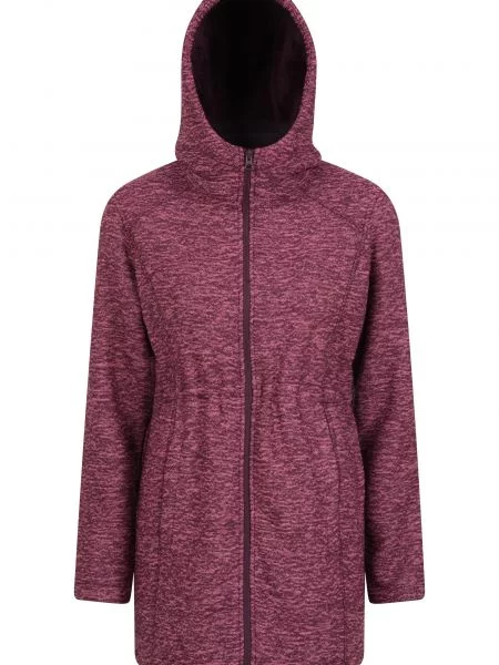 Nevis Longline kurtka polarowa Burgundy czarna