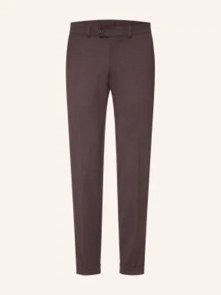 Cg Club Of Gents Oblekové Kalhoty Cg Clow Extra Slim Fit 43 dunkelrot