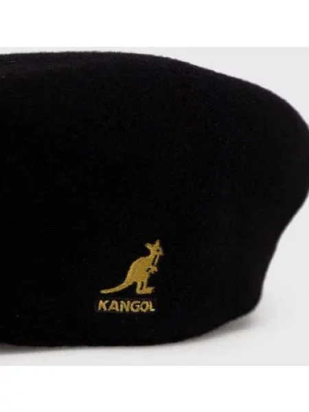 Vlněná čepice Kangol vlněná černá