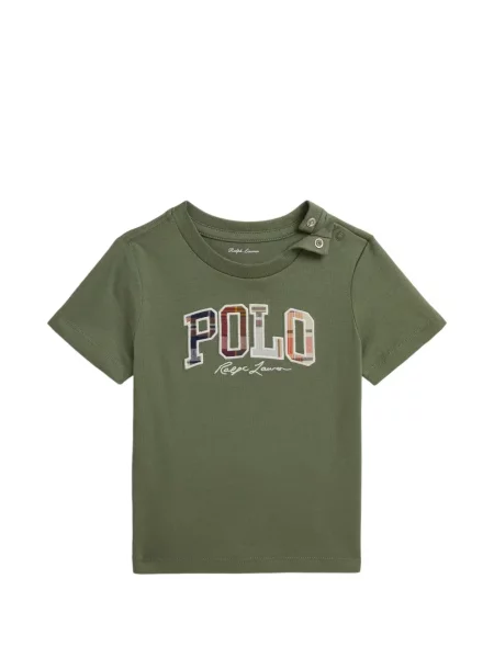 Koszulka polo dziecięca Polo Ralph Lauren zielona