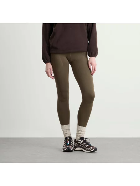 Legginsy The North Face zielone