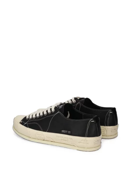 Sneakerși Premiata din piele negru