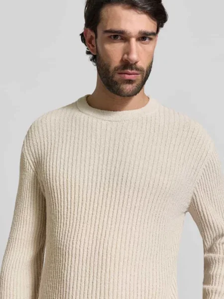 Sweter o kroju slim fit w dzianinowym wyglądzie Jake*s Studio Men