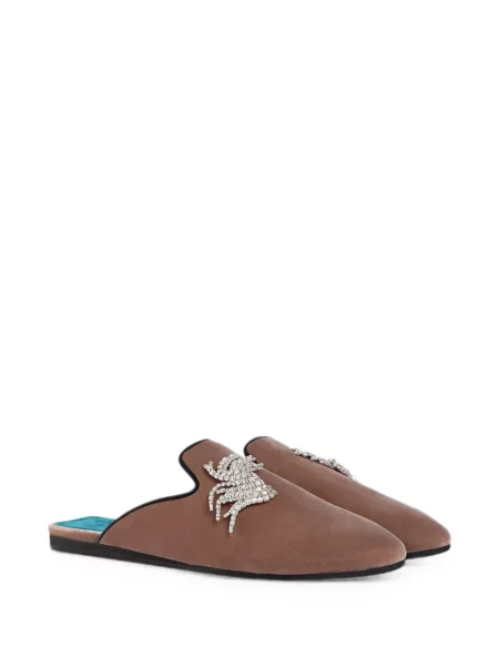 Papuci de casă Giuseppe Zanotti maro