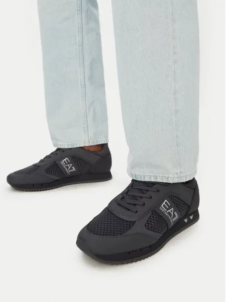 Tenisice Emporio Armani crna