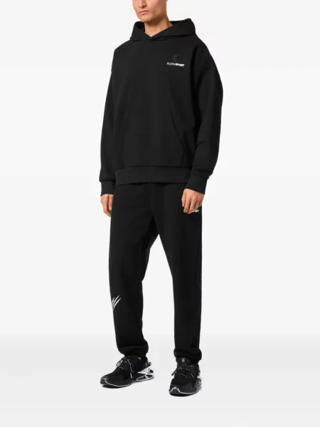 Hoodie Plein Sport με σχέδιο μαύρο