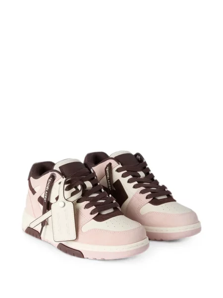 Sneakerși Off-white business alb