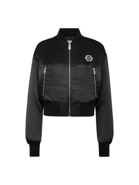Kurtka bomber Philipp Plein czarny