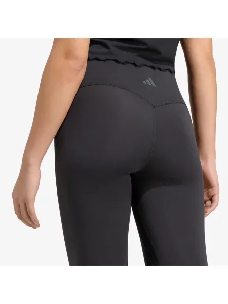 Zvonové kalhoty Adidas černé