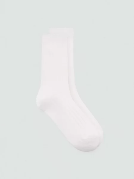 MANGO Шкарпетки Кремовий Поліестер/акрил