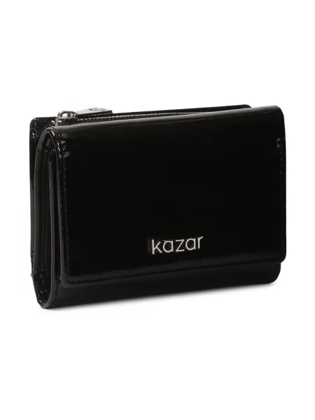 Portfel Kazar skórzany czarny