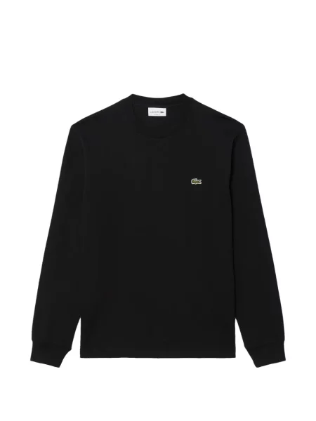 Lung tricou Lacoste negru