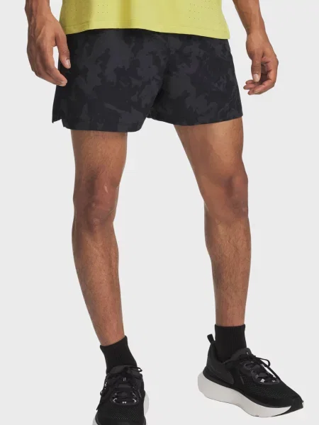 Камуфляжні короткі спортивні шорти Under Armour чорні