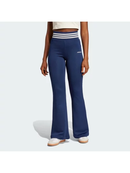 Adidas Originals Spodnie Dresowe Flared Pants blau niebieskie