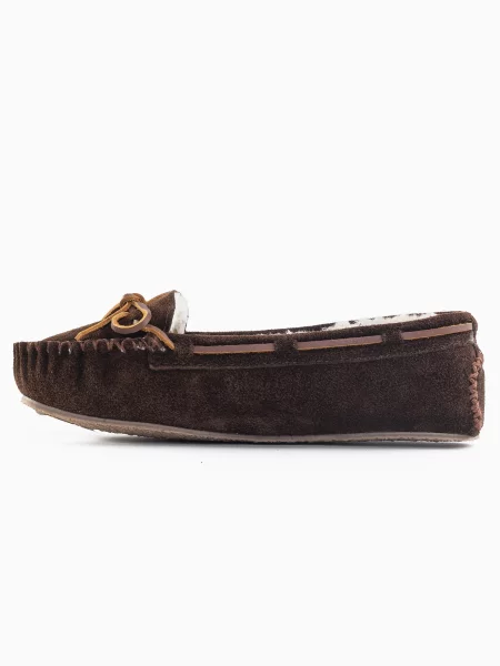 Minnetonka Papuci de casă Cally coniac / deschis maro
