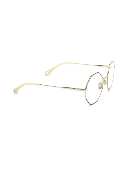 Ochelari de soare Chloé Eyewear cu imprimeu geometric roșu