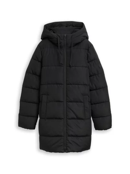 TOM TAILOR Palton de iarnă negru