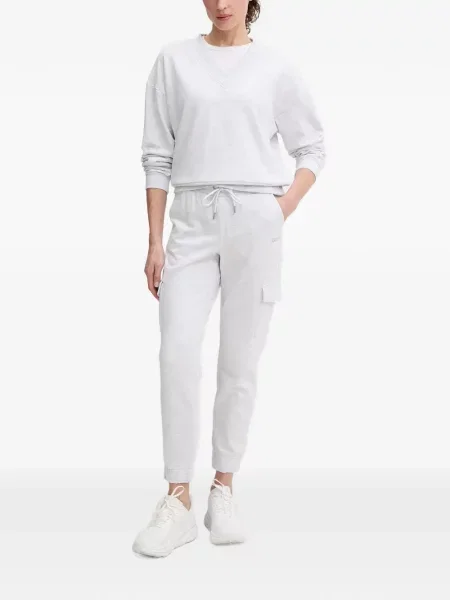 Pantaloni cargo Dkny cu autograf gri