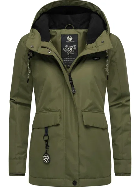Ragwear Geacă de iarnă Jazmin pin verde