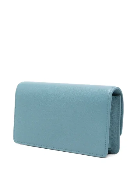Colier Emporio Armani din piele albastru