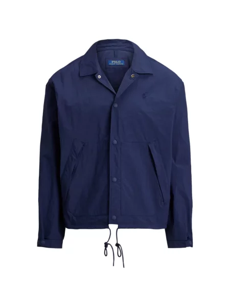 Ριγέ δερμάτινος κάλτσες Polo Ralph Lauren με κορδόνι μαύρο