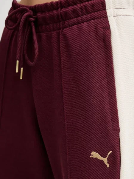 Спортивные штаны Puma бордовые
