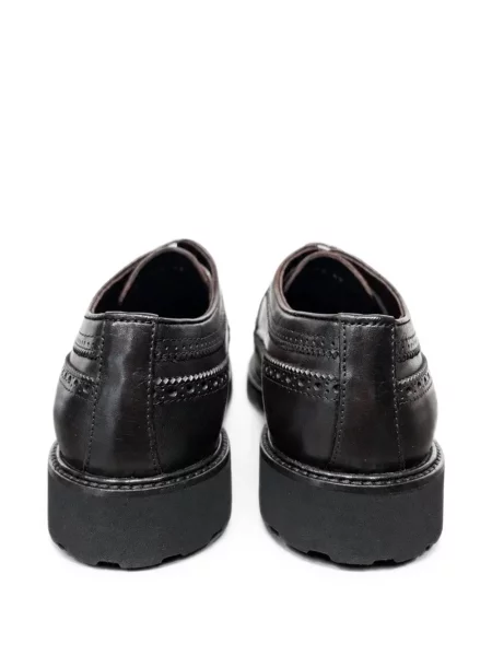 Brogues Poche Paris din piele maro