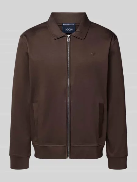 Bluza rozpinana z wyhaftowanym logo model Ricardio' Joop! Collection