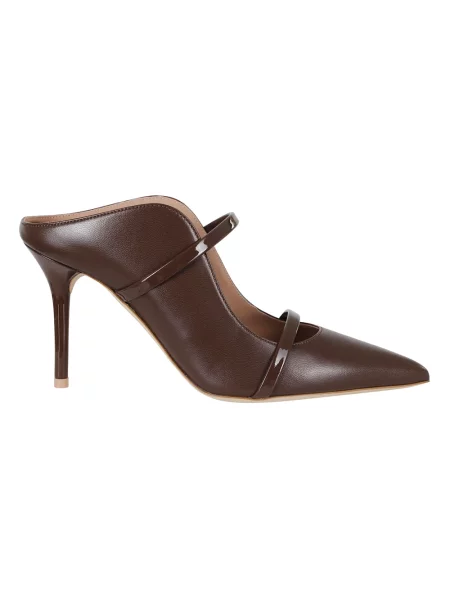 Klapki mules Malone Souliers brązowe