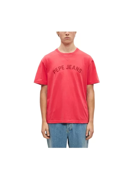 Koszulka Pepe Jeans czerwona