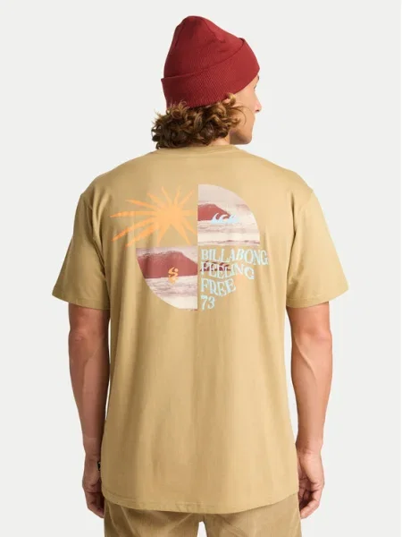 Billabong Tricou Twin Fin bej