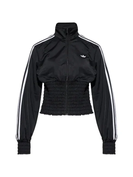 Cropp tricou Adidas din dantelă cu imagine negru