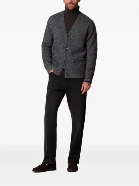 Cardigan Profuomo tricotate gri