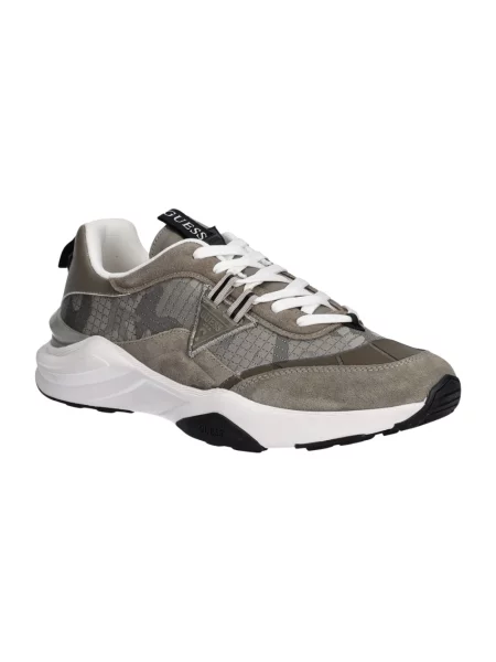 Sneakersy Guess skórzane szare
