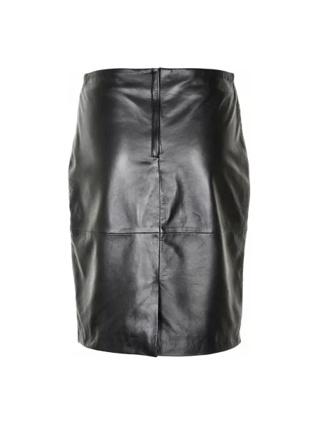 Spódnica skórzana Soaked In Luxury czarna