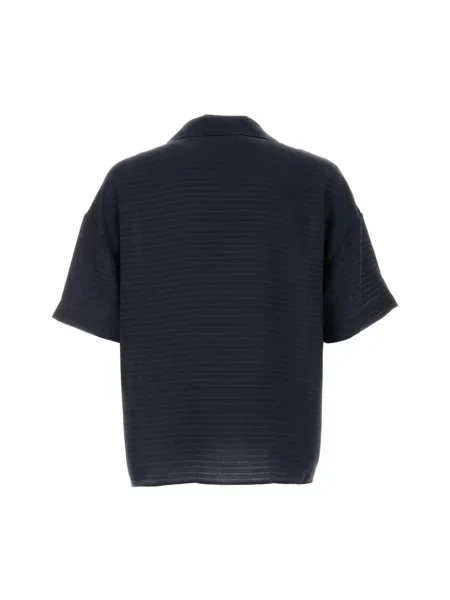 Koszulka polo Saint Laurent niebieska