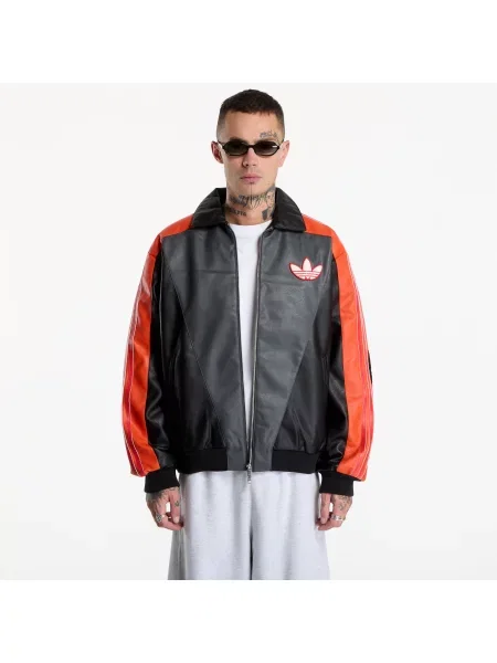 Bomber adidas Poke Jkt Black/ Collegiate Orange L μαύρο
