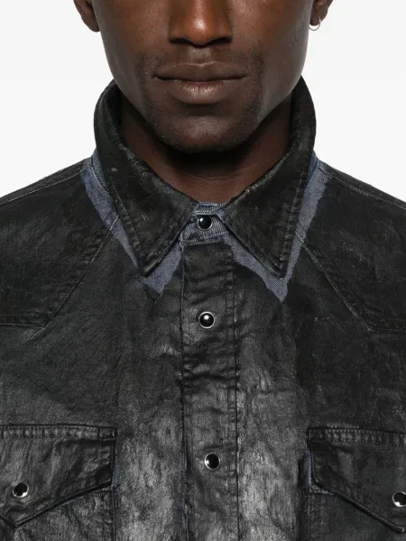 Cămașă Mm6 Maison Margiela albastru