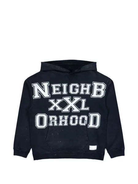 Hanorac cu glugă Neighborhood negru