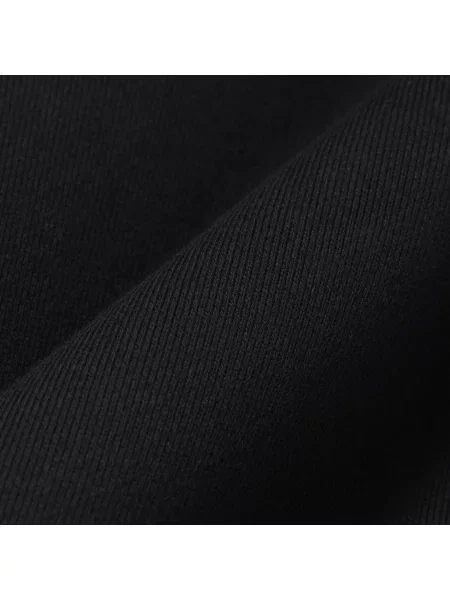 Lacoste Bluza Z Kapturem Z Sygnowanymi Paskami czarna