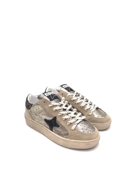 Sneakersy Ama Brand skórzane beżowe