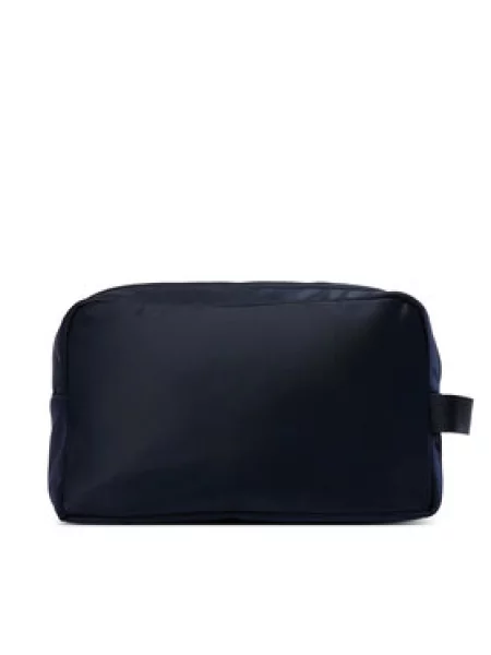 Kozmetični kovček Tommy Hilfiger Enamel Flag Travel Washbag Mornarsko modra