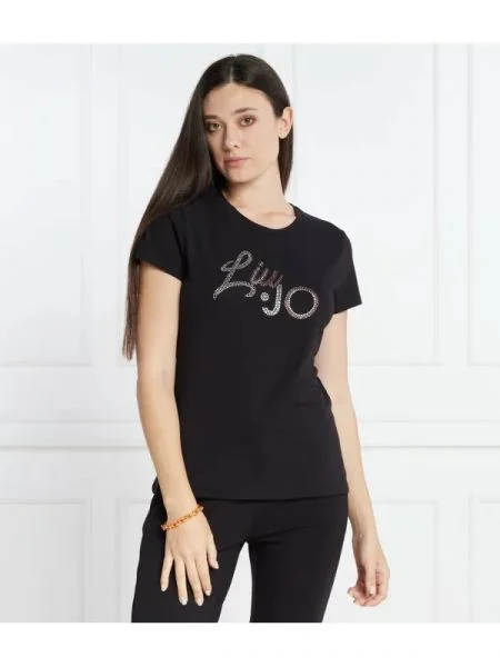 Liu Jo Rose Tricou negru