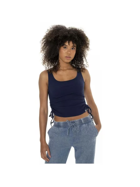 Top Leone 1947 cu dungi albastru