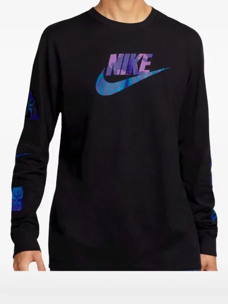 Sportske kratke hlače Nike s cvjetnim printom zelena