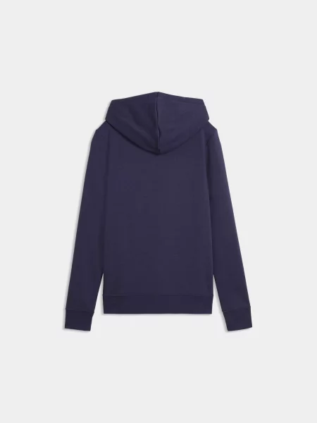 Худи Puma с автографом фиолетовое