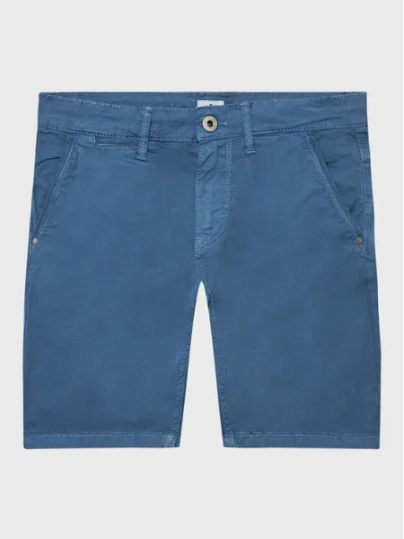 Pantaloni scurți din denim copii Pepe Jeans albastru